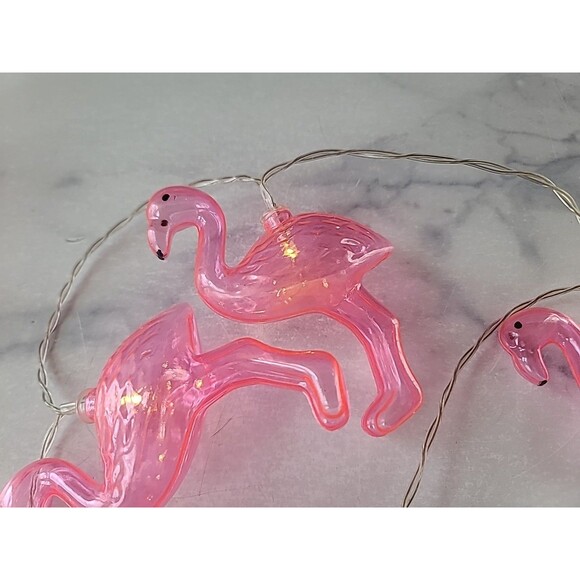 Flamingo String of Fairy Lights - Picture 3 of 10